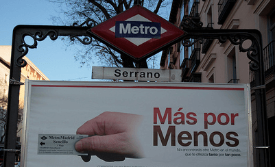 "Madrid - More for Less" it says. Let's check the facts !