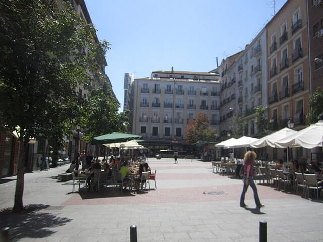 Plaza Chueca - the heart of Chueca neighbourhood