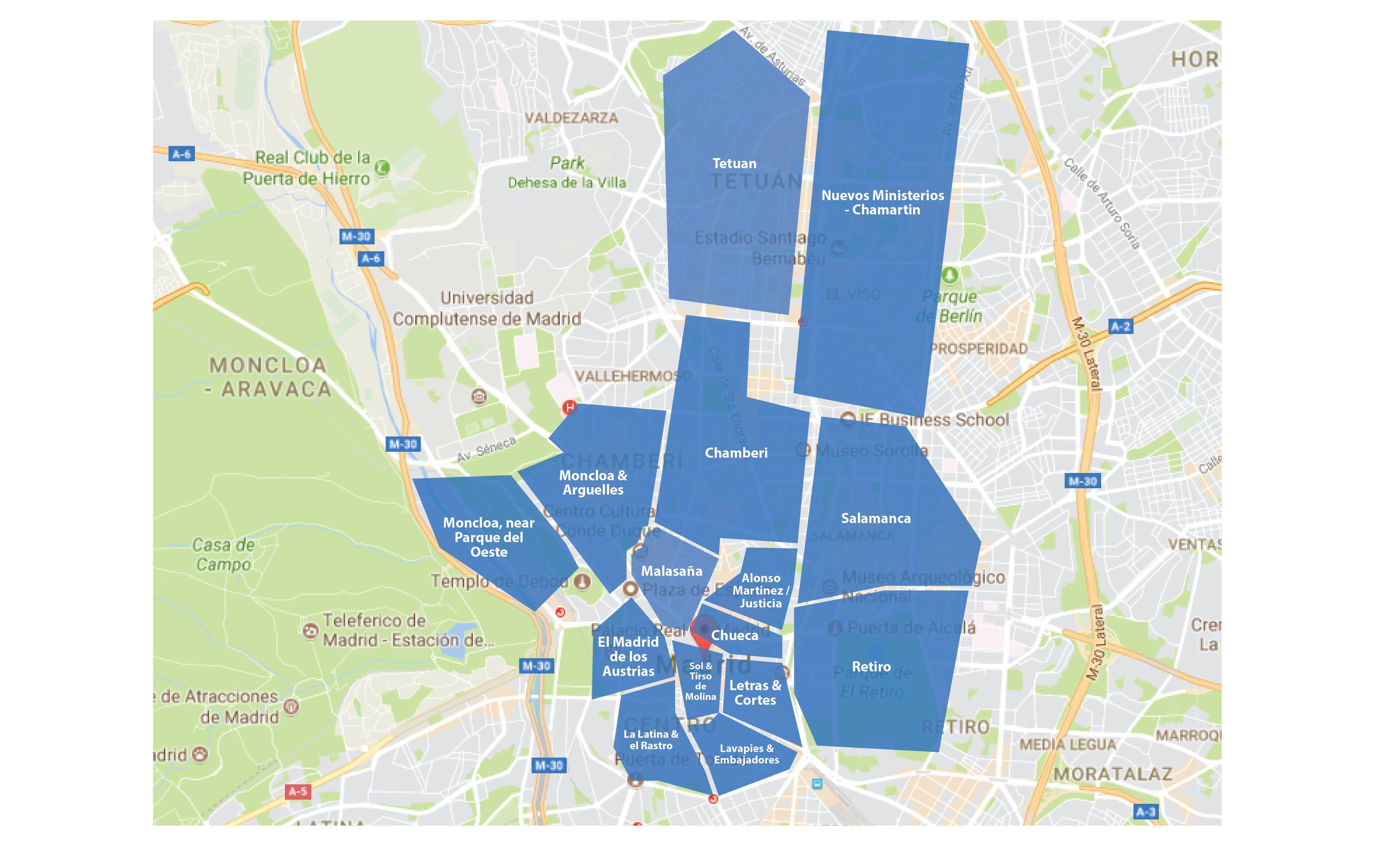 Madrid Map Version One 